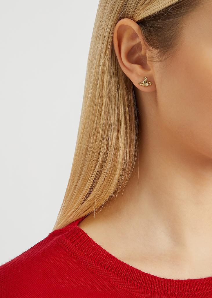 商品Vivienne Westwood|Farah gold-tone orb earrings,价格¥530,第4张图片详细描述
