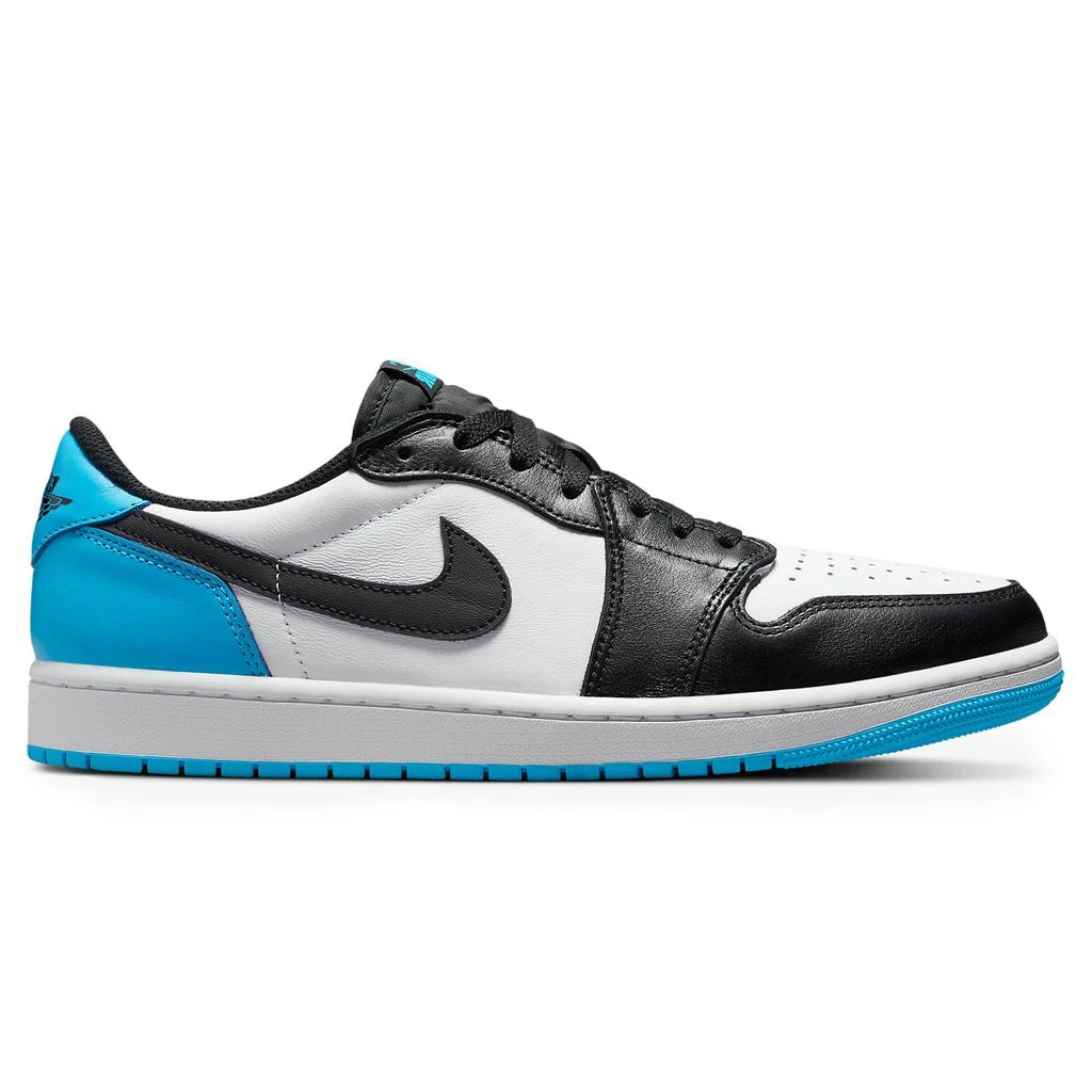 商品Jordan|Air Jordan 1 Low Vintage OG Black Dark Powder Blue,价格¥1849,第1张图片