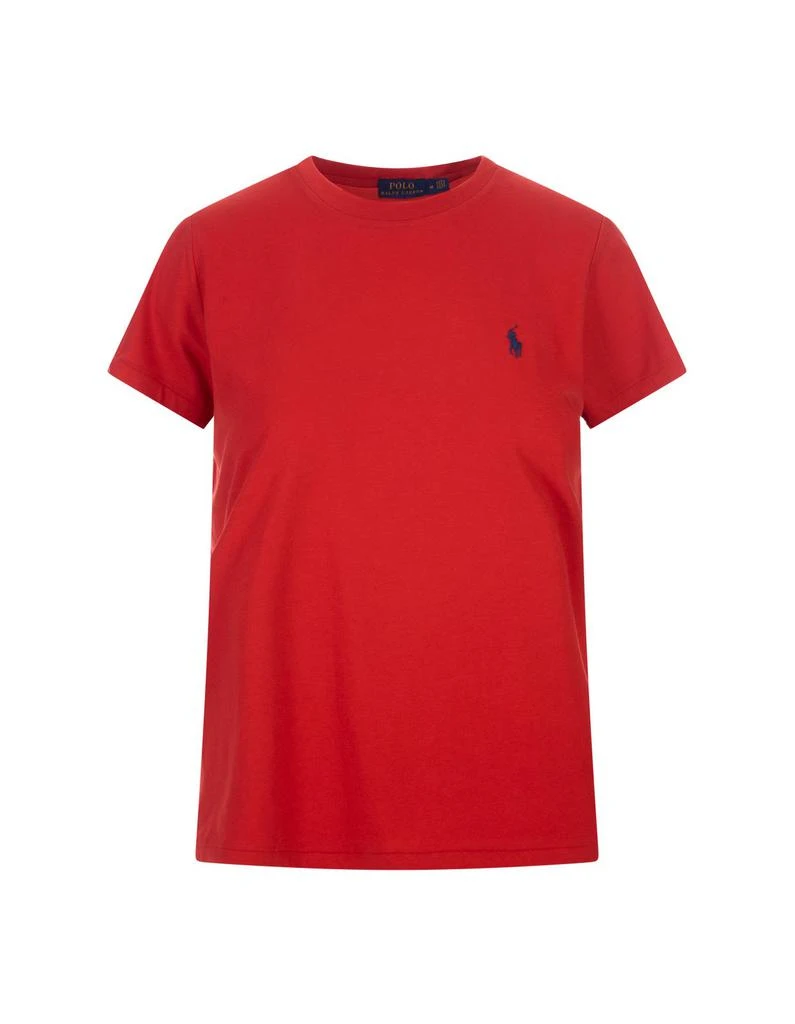 商品Ralph Lauren|Polo Ralph Lauren Pony Embroidered Crewneck T-Shirt,价格¥454,第1张图片