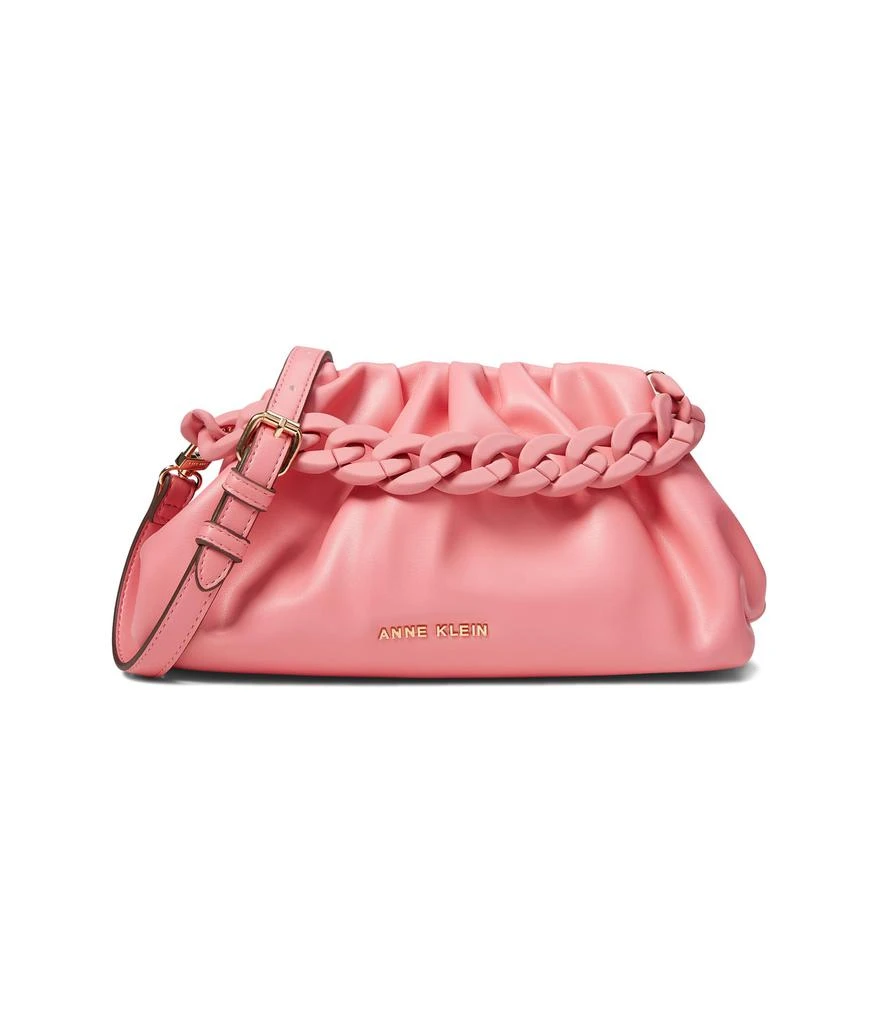 商品Anne Klein|Coated Chain Swag Clutch,价格¥435,第1张图片