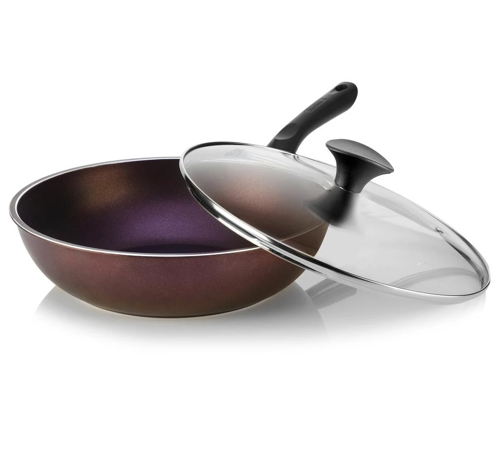 商品TECHEF|Art Collection - 12 Inch Wok/Stir-Fry Pan with Cover,价格¥410,第1张图片