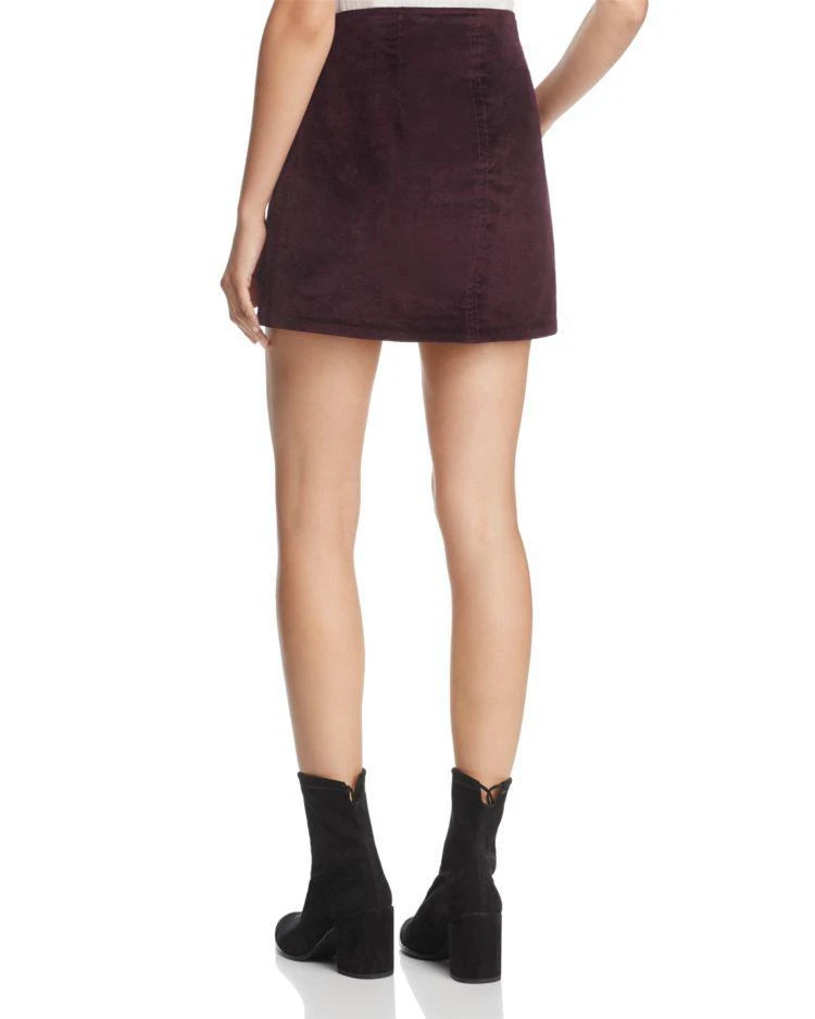 商品Blank NYC|Velveteen Mini Skirt - 100% Exclusive,价格¥329,第2张图片详细描述