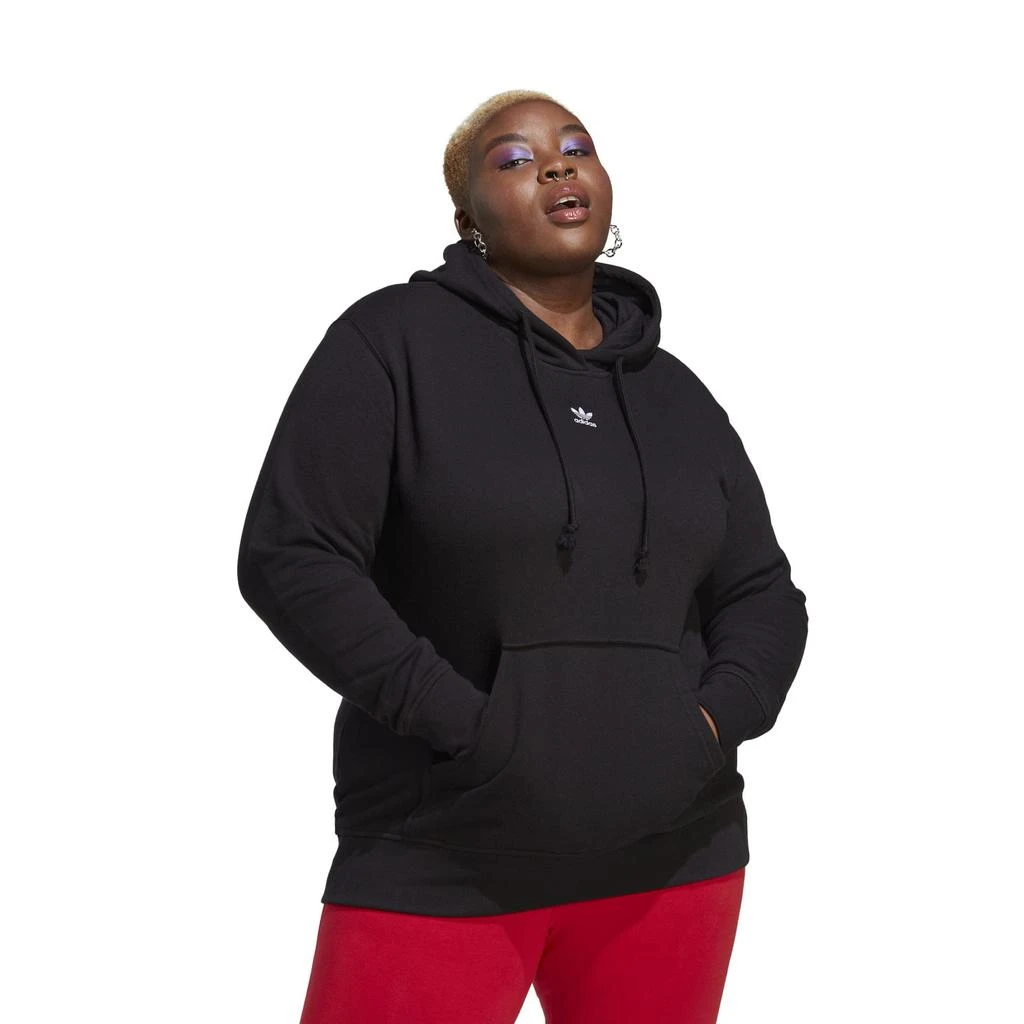 商品Adidas|Plus Size Adicolor Essentials Regular Hoodie,价格¥293-¥443,第1张图片