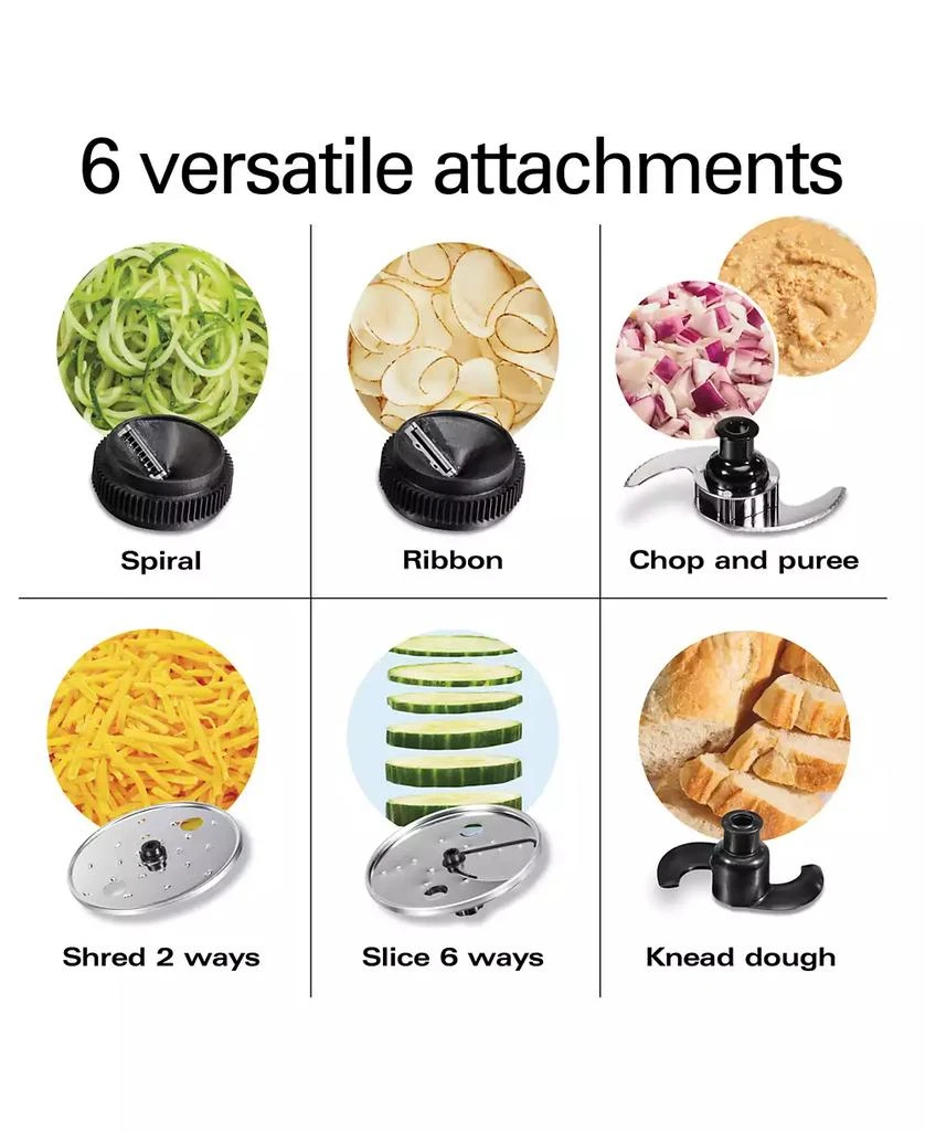 Professional Spiralizing Stack & Snap Food Processor 商品