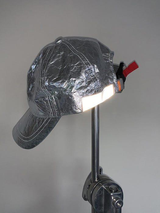 商品SOOKOI|Coated Baseball Cap_Silver,价格¥625,第4张图片详细描述