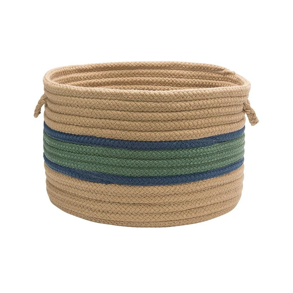 商品Colonial Mills|Garden Banded Round Braided Storage Basket,价格¥1028,第4张图片详细描述