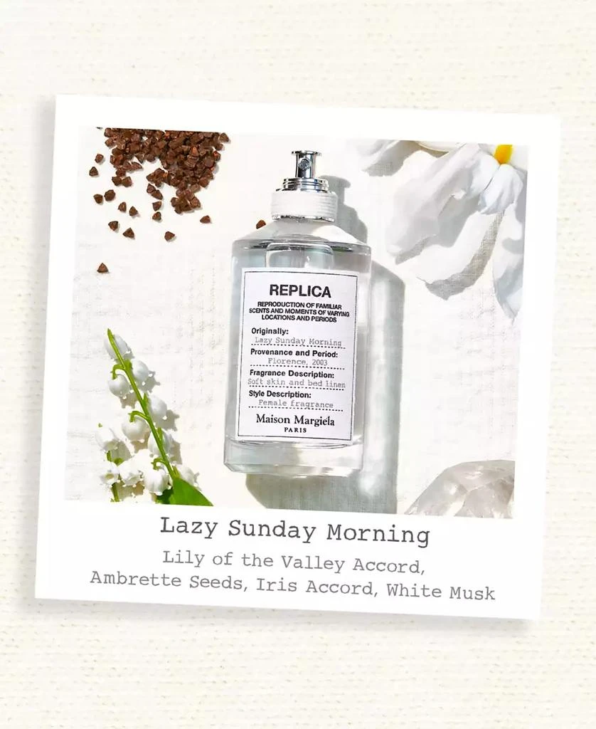 商品MAISON MARGIELA|REPLICA Lazy Sunday Morning Eau de Toilette, 3.4 oz.,价格¥638,第2张图片详细描述