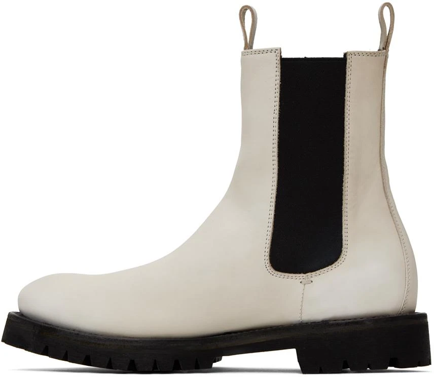 商品Officine Creative|White Issey 002 Chelsea Boots,价格¥1232,第3张图片详细描述