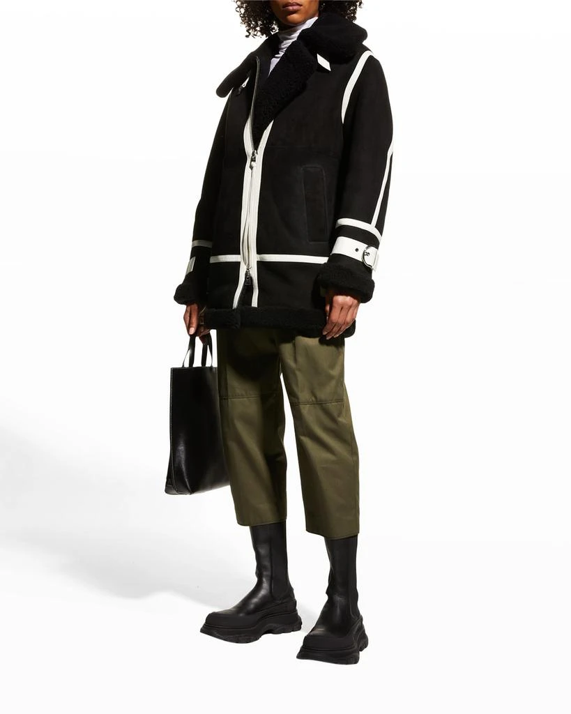 商品Shoreditch Ski Club|Tahlia Shearling Coat,价格¥5376,第1张图片