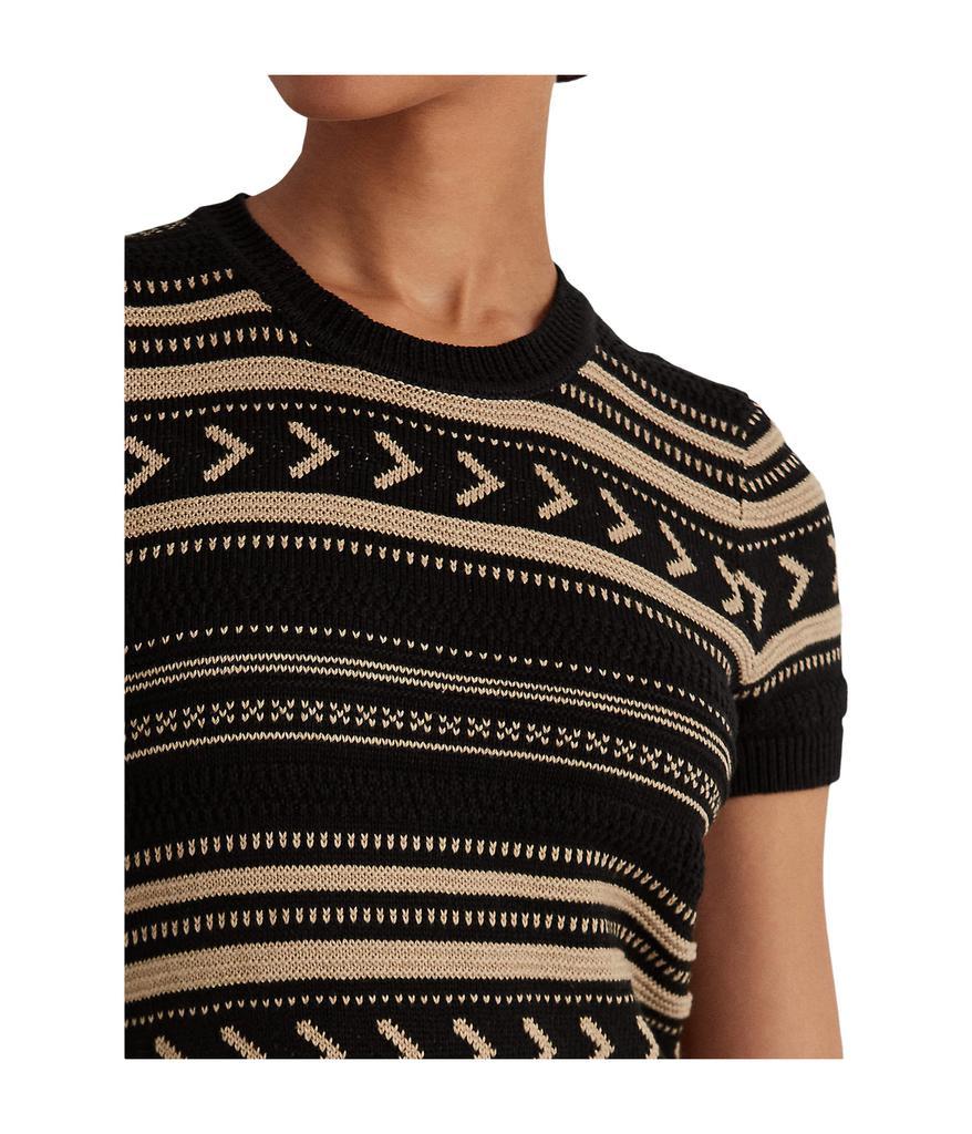 商品Ralph Lauren|Striped Short Sleeve Sweater,价格¥640,第5张图片详细描述
