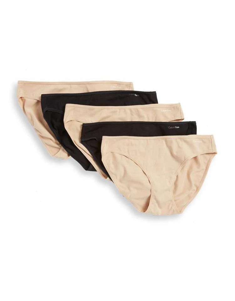 商品Calvin Klein|Form Cotton 5 Pack Bikini,价格¥371,第1张图片