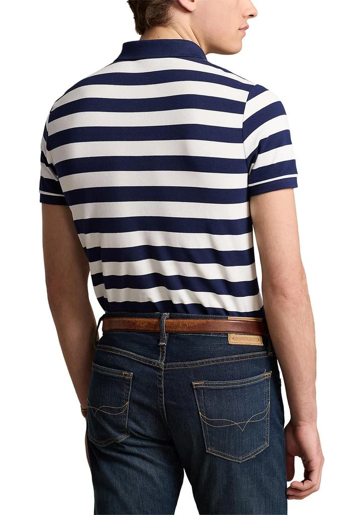 商品Ralph Lauren|Classic Fit Striped Mesh Polo Shirt,价格¥426,第2张图片详细描述
