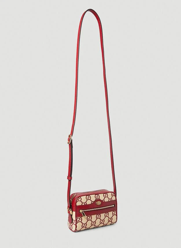 商品Gucci|Ophidia GG Mini Shoulder Bag in Cream,价格¥8937,第3张图片详细描述