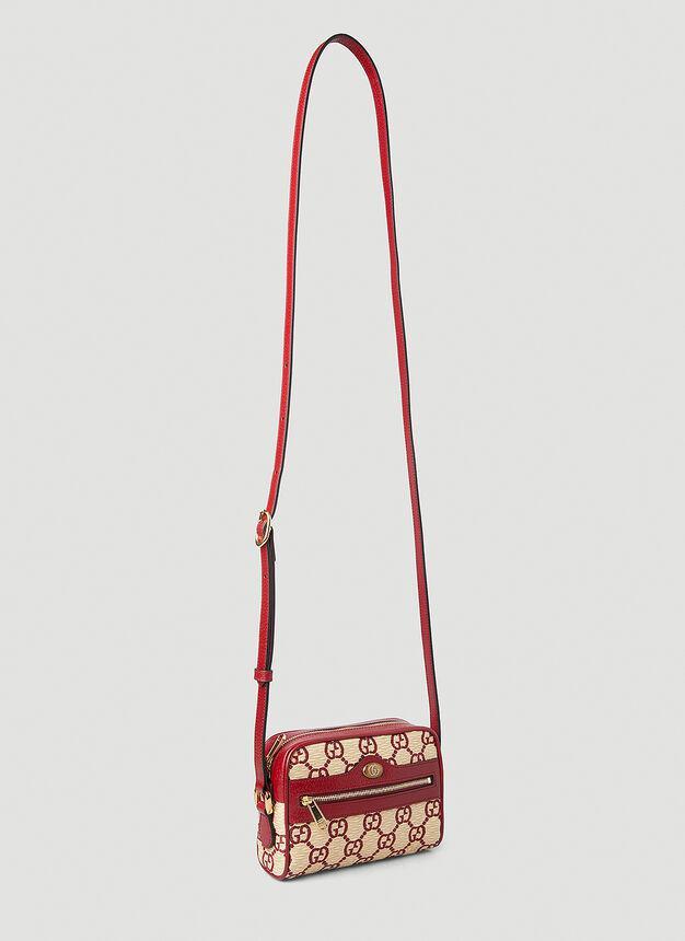 商品Gucci|Ophidia GG Mini Shoulder Bag in Cream,价格¥7879,第5张图片详细描述