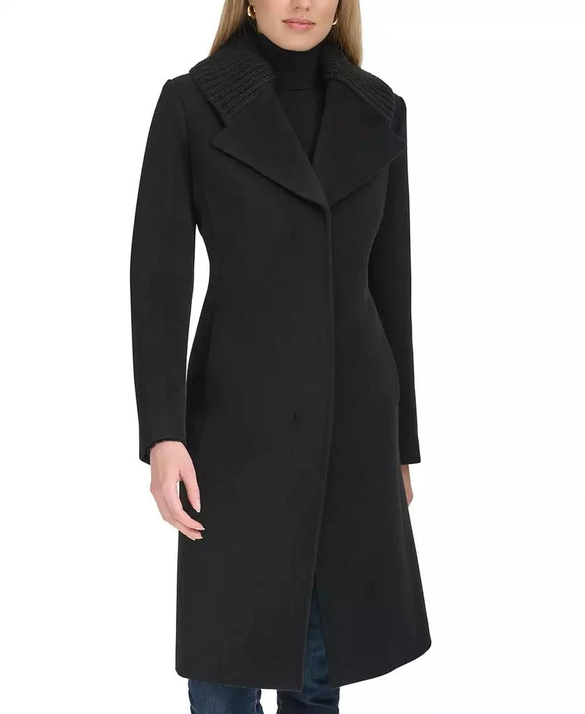 商品Cole Haan|Women's Shawl Collar Wool-Blend Coat,价格¥1197,第4张图片详细描述