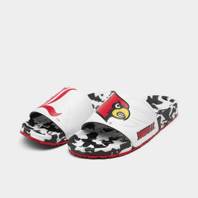 商品HYPE|Hype Co. Louisville Cardinals College Slydr Slide Sandals,价格¥376,第2张图片详细描述