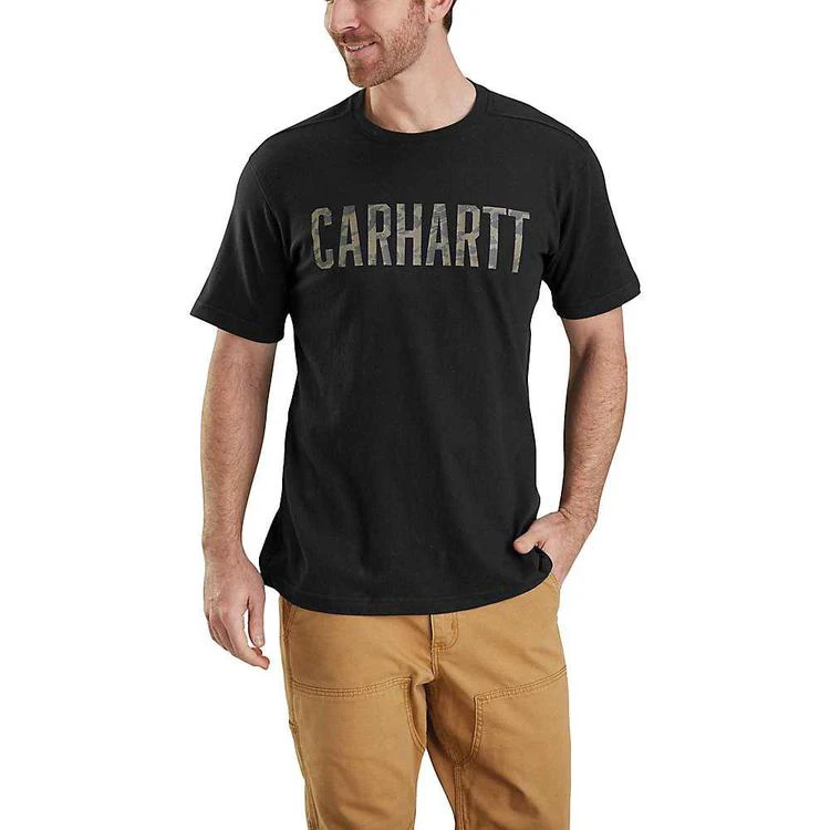 商品Carhartt|Carhartt Men's Maddock Graphic Camo Logo SS T-Shirt,价格¥124,第2张图片详细描述