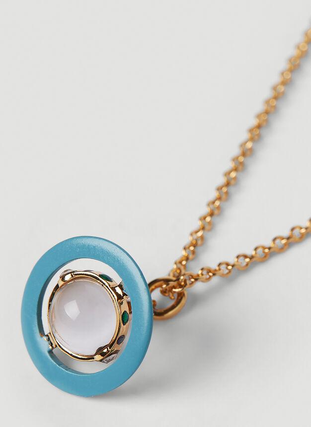 Petite Original Orb Pendant Necklace in Gold商品第2张图片规格展示