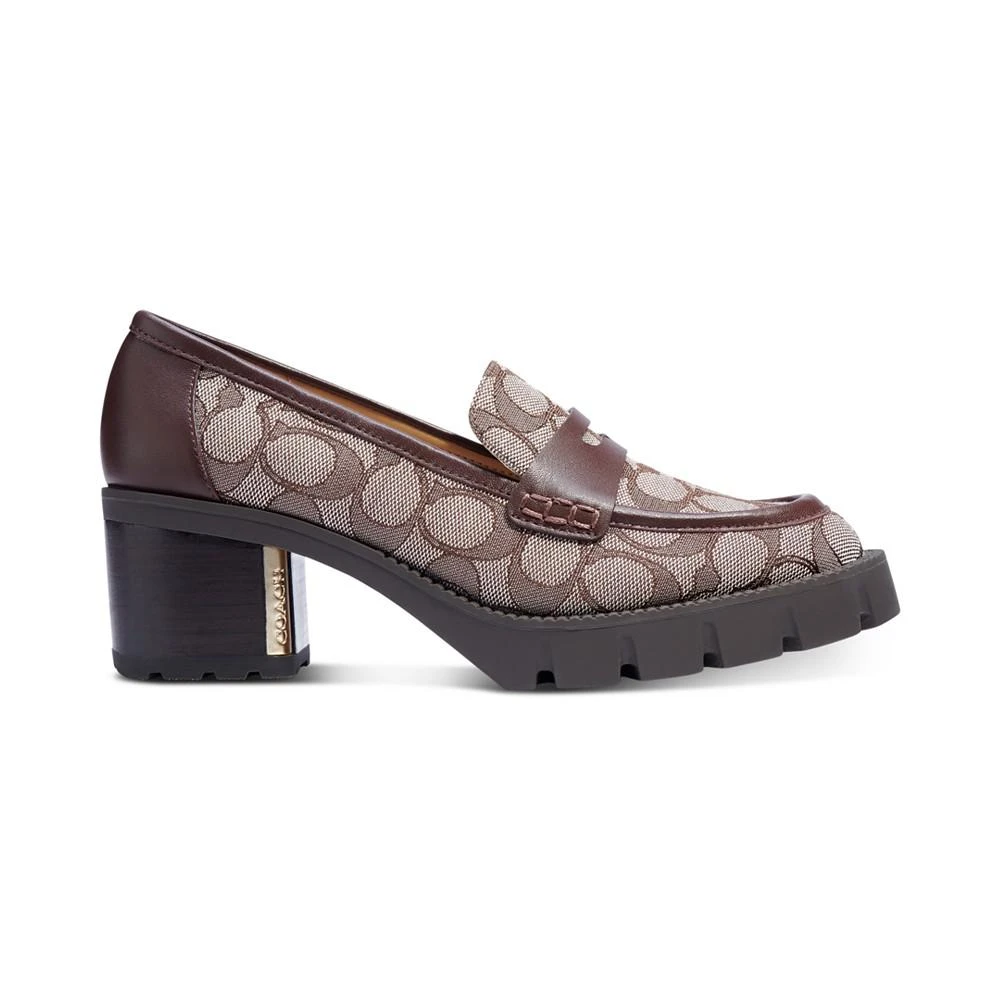 商品Coach|Women's Cora Lug-Sole Loafers,价格¥868,第2张图片详细描述
