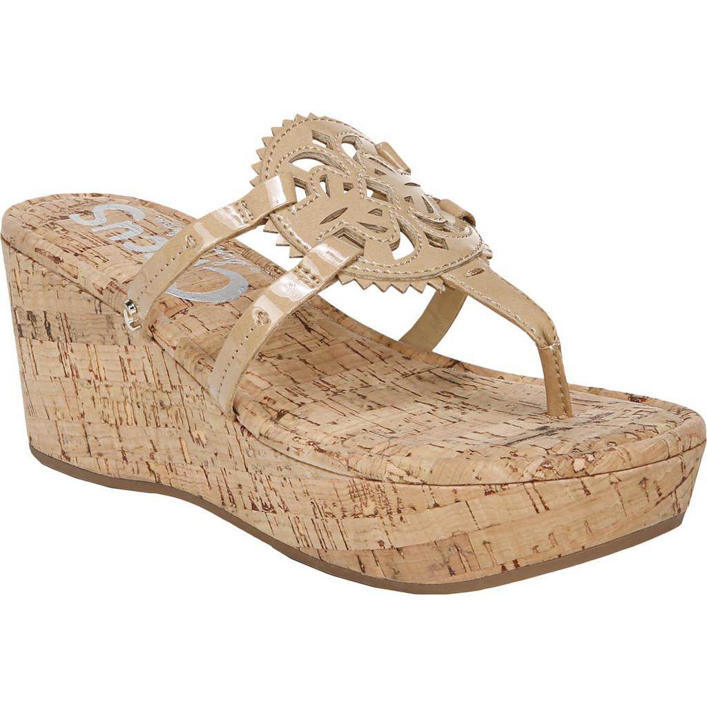 Circus by Sam Edelman Womens Rocky Lined Cork Slip On Wedge Sandals商品第2张图片规格展示