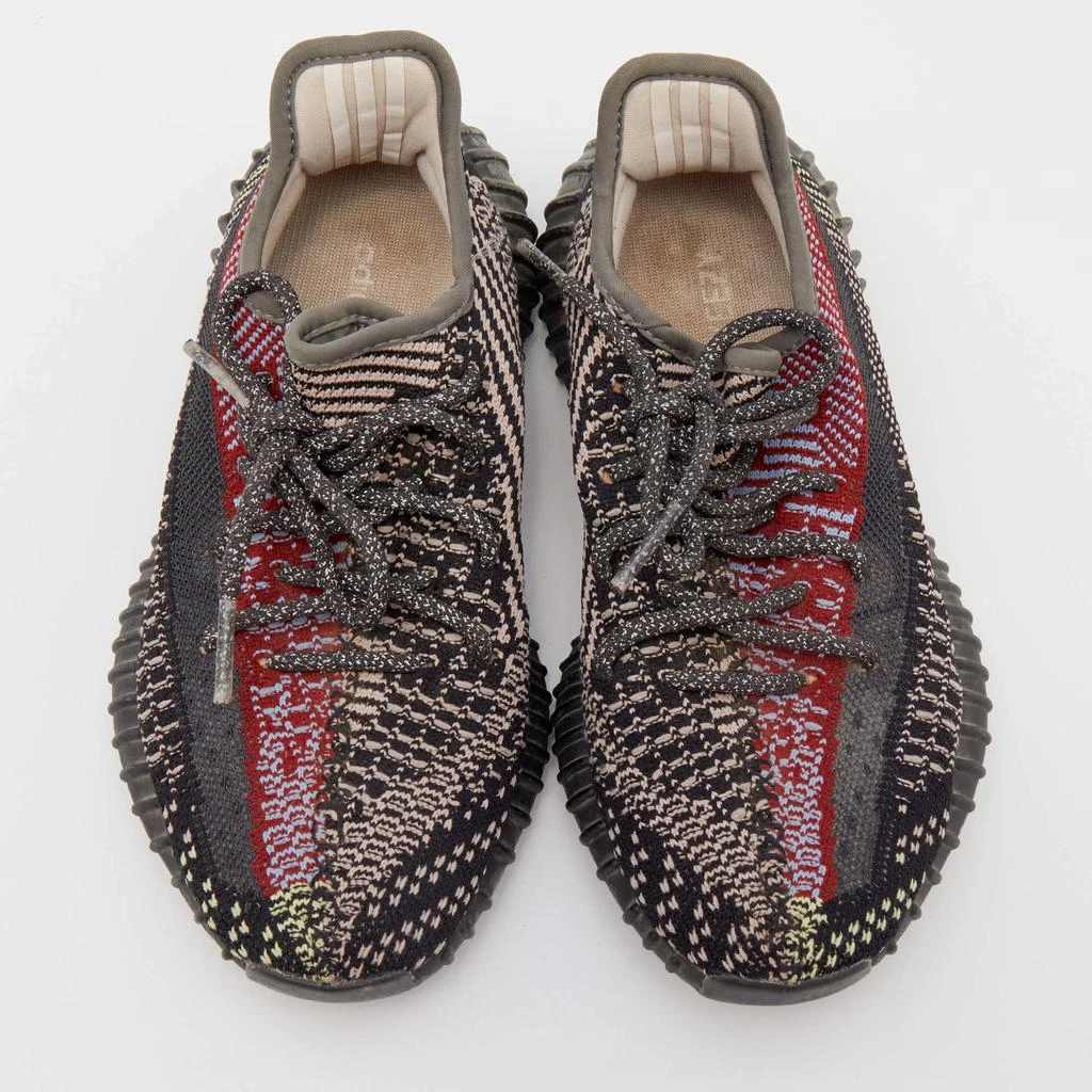 商品[二手商品] YEEZY|Yeezy x Adidas Multicolor Knit Fabric Boost 350 V2 Yecheil (Non-Reflective) Sneakers Size 36 2/3,价格¥1694,第3张图片详细描述