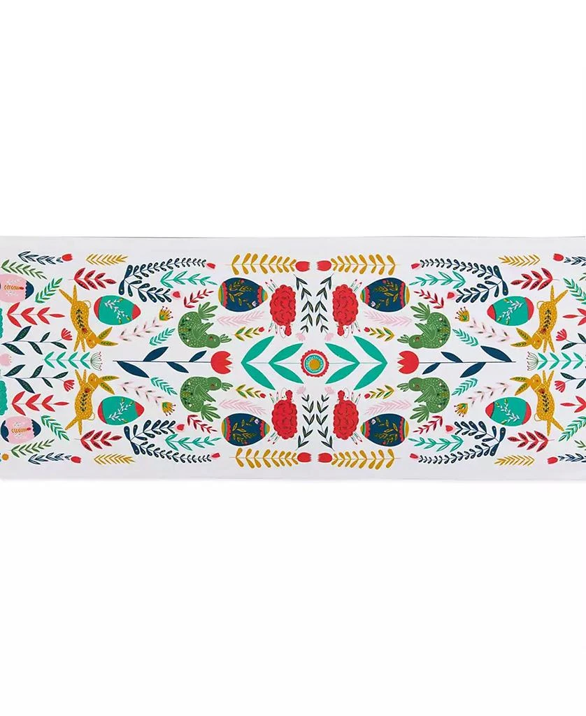 商品Design Imports|Easter Folk Garden Embellished Table Runner, 14 x 72",价格¥418,第2张图片详细描述