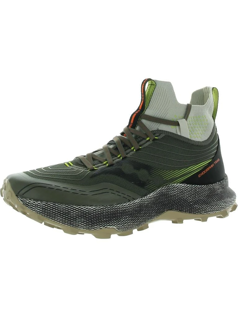 商品Saucony|Endorphin Mid Mens Performance Trail Running Hiking Shoes,价格¥596,第1张图片