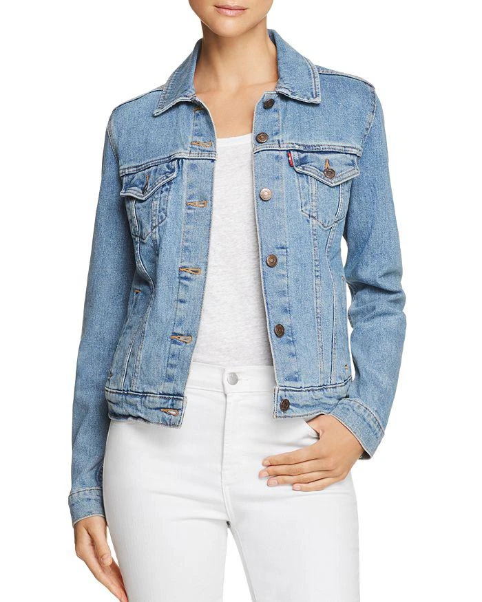 商品Levi's|女士牛仔外套 Original Trucker Denim Jacket in Throw Elbows,价格¥399,第1张图片