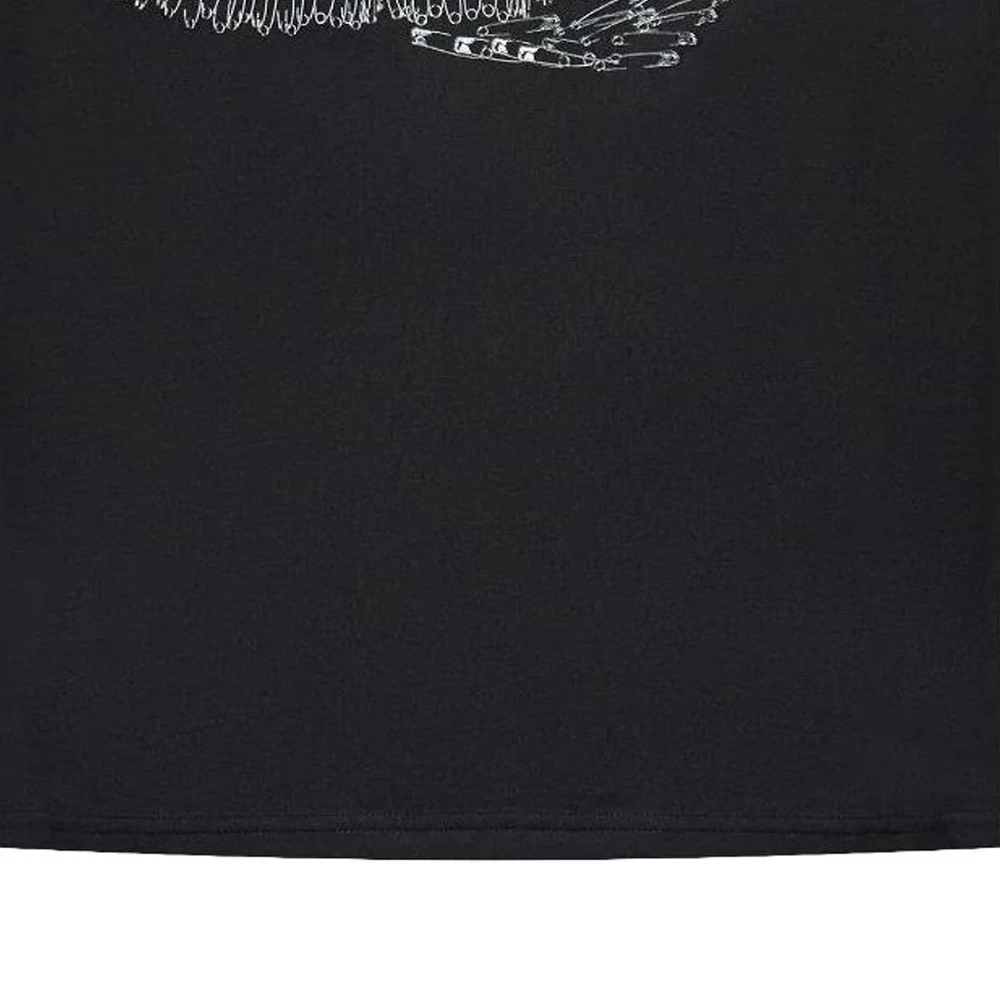 商品[国内直发] Vivienne Westwood|SS24 土星Logo印花圆领短袖T恤 男款 黑色,价格¥2104,第8张图片详细描述