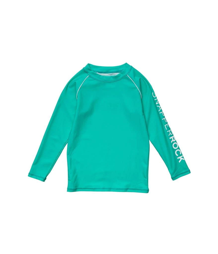 商品Snapper Rock|Grassy Long Sleeve Rashguard Top (Toddler/Little Kids/Big Kids),价格¥344,第1张图片