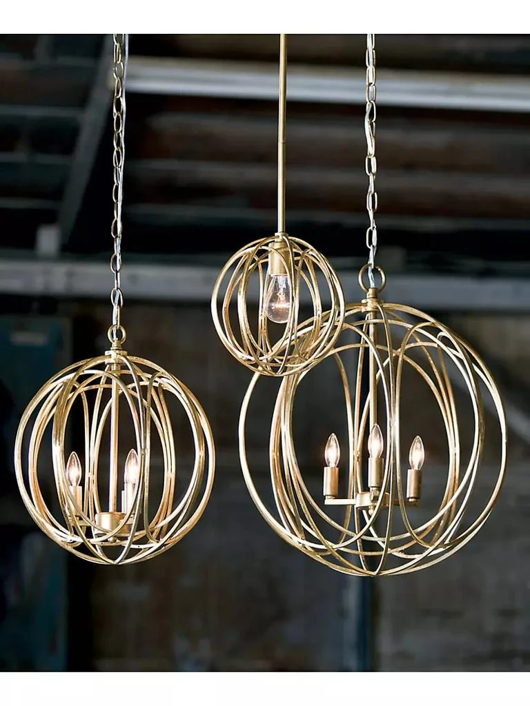 商品Regina Andrew|Ofelia Large Gold Leaf Pendant,价格¥4208,第2张图片详细描述