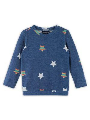 商品Andy & Evan|Little Girl's & Girl's Hacci Two-Piece Sweatshirt & Joggers Set,价格¥181,第3张图片详细描述