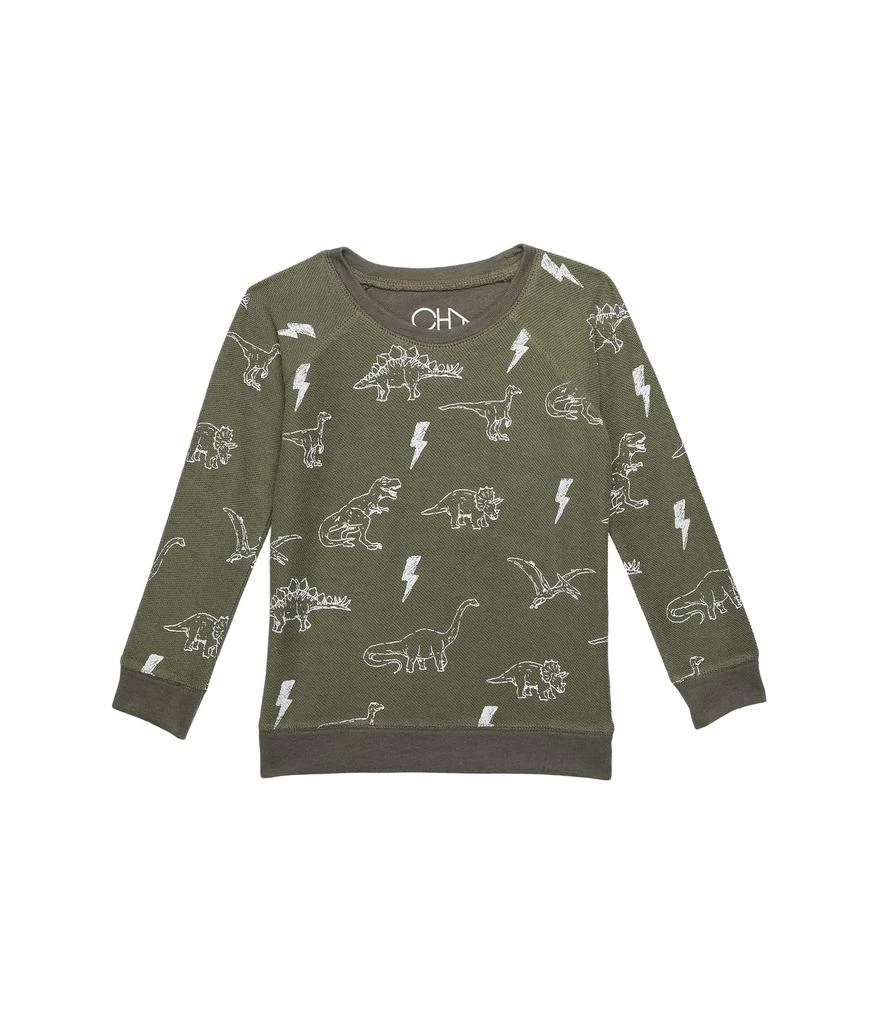商品Chaser|Dino Pullover Cozy Knit Pullover (Little Kids/Big Kids),价格¥271,第1张图片