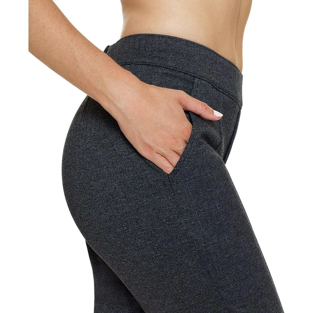 商品Hue|Women's Herringbone Pull-On Trouser Leggings,价格¥173,第3张图片详细描述
