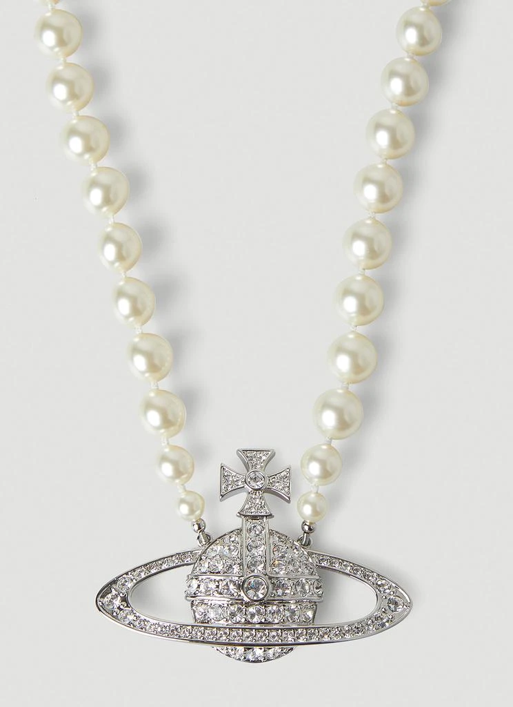 商品Vivienne Westwood|Bas Relief Pearl Necklace,价格¥2055,第3张图片详细描述