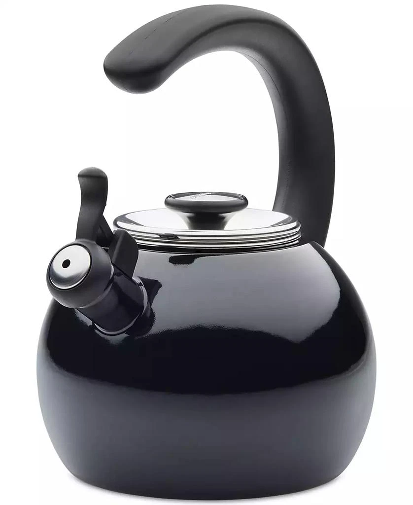 商品Circulon|Enamel on Steel 2-Qt. Whistling Teakettle with Flip-Up Spout,价格¥657,第1张图片