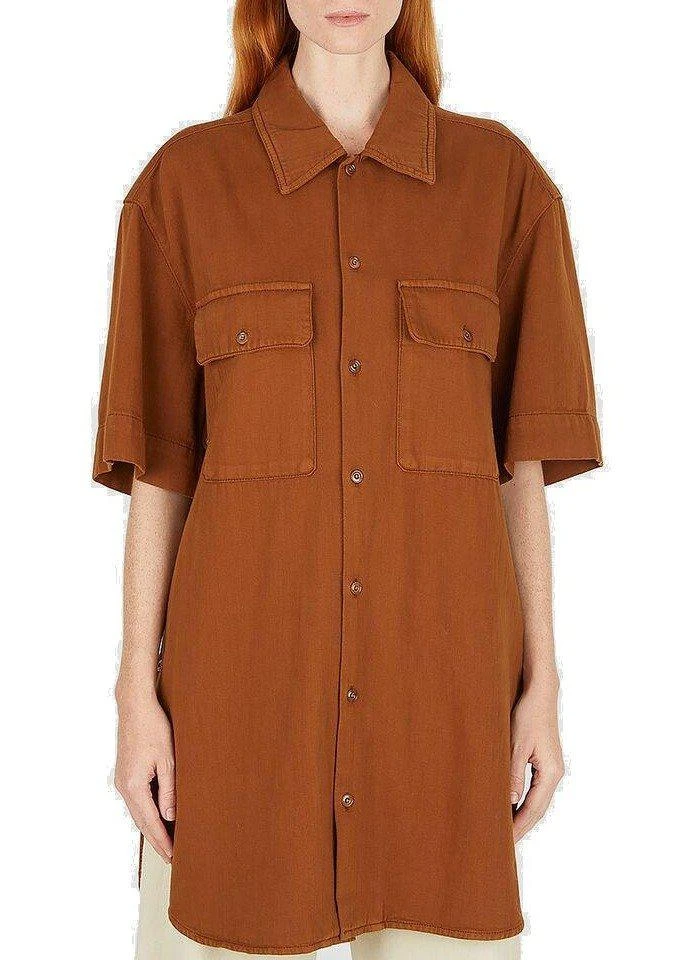 商品Lemaire|Lemaire Short-Sleeved Buttoned Shirt,价格¥1605,第1张图片