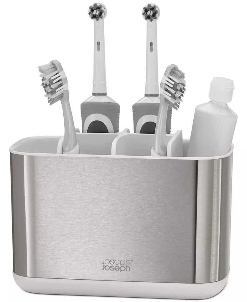 商品Joseph Joseph|EasyStore™ Steel Large Toothbrush Caddy,价格¥126,第5张图片详细描述