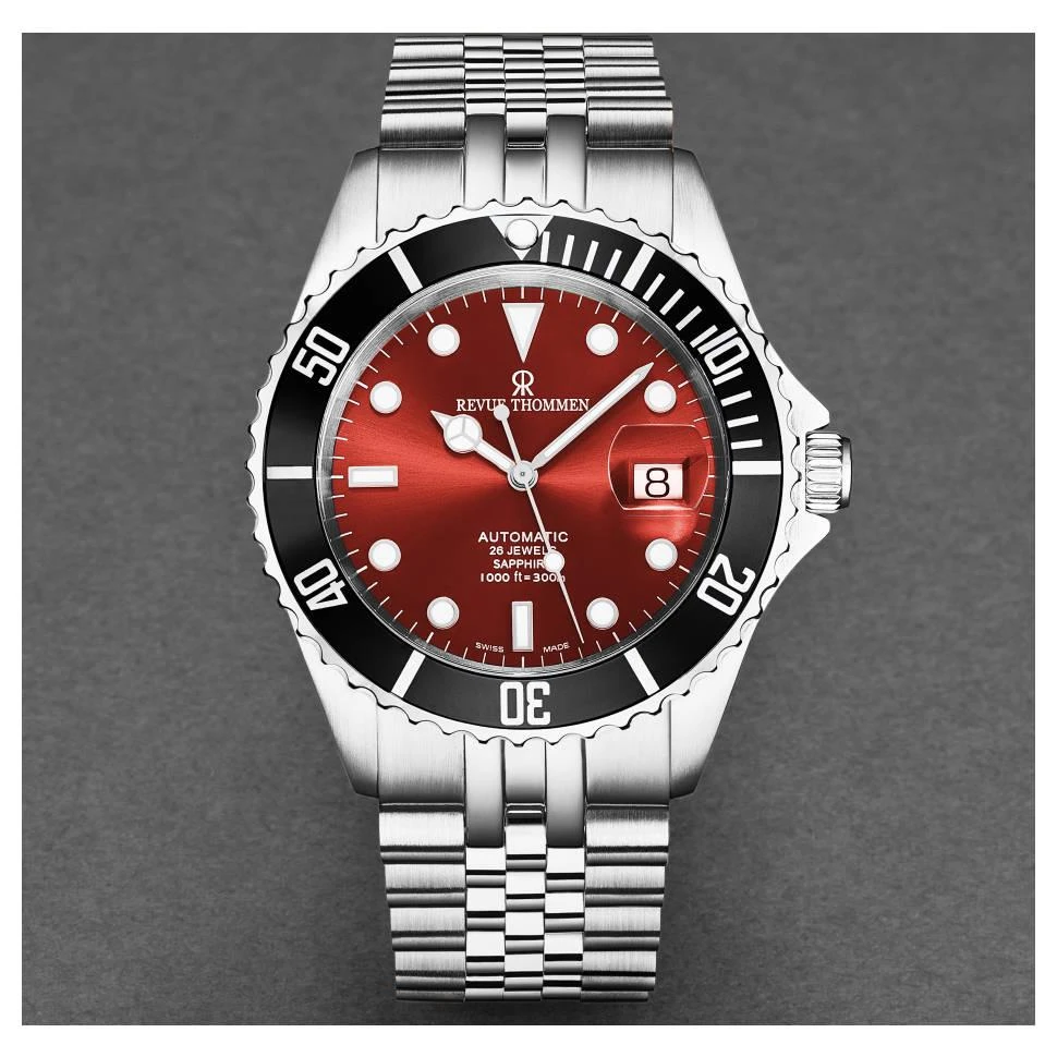 商品Revue Thommen|Revue Thommen Diver Men's Automatic Watch,价格¥4761,第4张图片详细描述