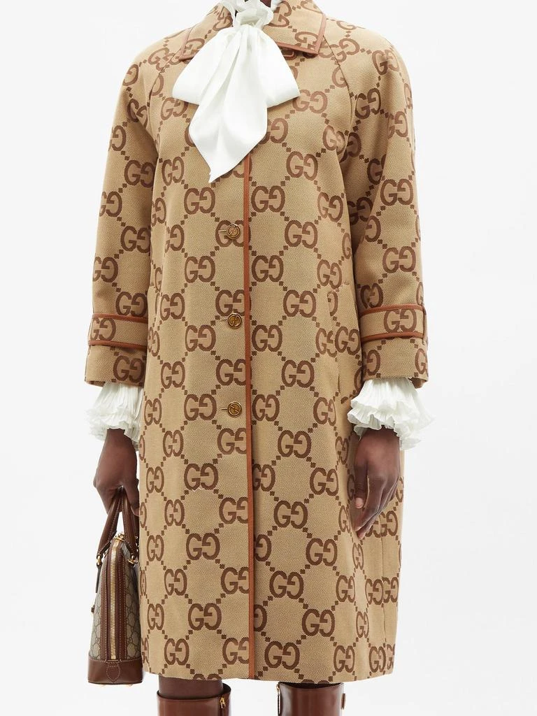 GG-Supreme cotton-blend canvas coat 商品