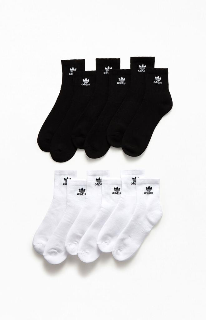 6-Pack Trefoil Quarter Socks商品第1张图片规格展示