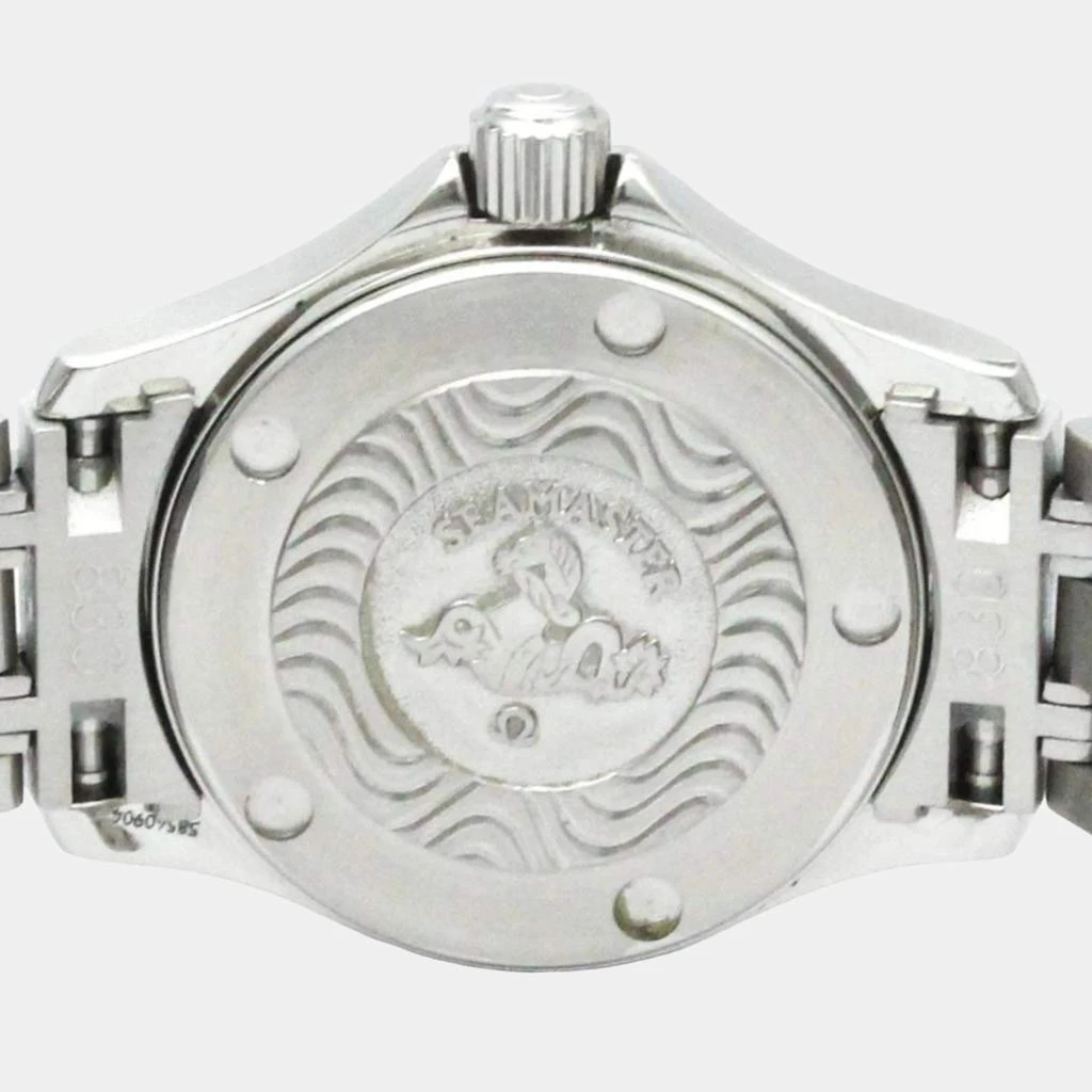 商品[二手商品] Omega|Omega Blue Shell Stainless Steel Seamaster 2581.84 Quartz Women's Wristwatch 26 mm,价格¥9355,第5张图片详细描述
