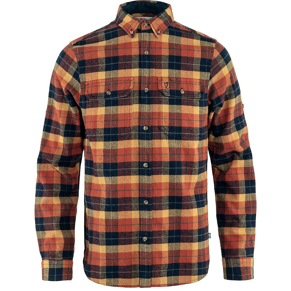 商品Fjällräven|Fjallraven Men's Sarek Heavy Flannel Shirt,价格¥981,第3张图片详细描述