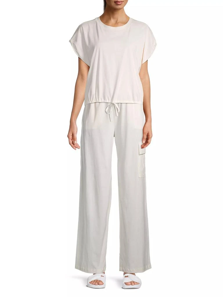商品Skin|Caylie Cotton Drawstring Top,价格¥268,第2张图片详细描述
