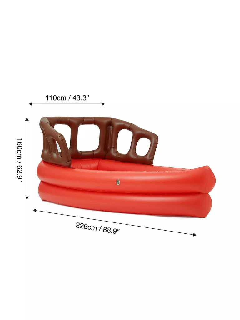 商品Teamson|Baby Boy's Water Fun Inflatable Pirate Ship Sprinkler Play Center,价格¥1049,第3张图片详细描述