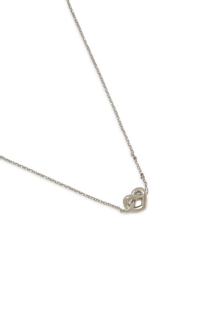 商品Kate Spade|Love Me Knot silver-tone necklace,价格¥464,第3张图片详细描述