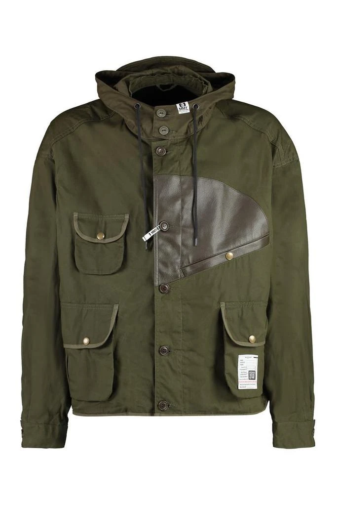 商品Maison MIHARA YASUHIRO|Maison Mihara Yasuhiro Coats & Jackets in Green,价格¥3669,第1张图片