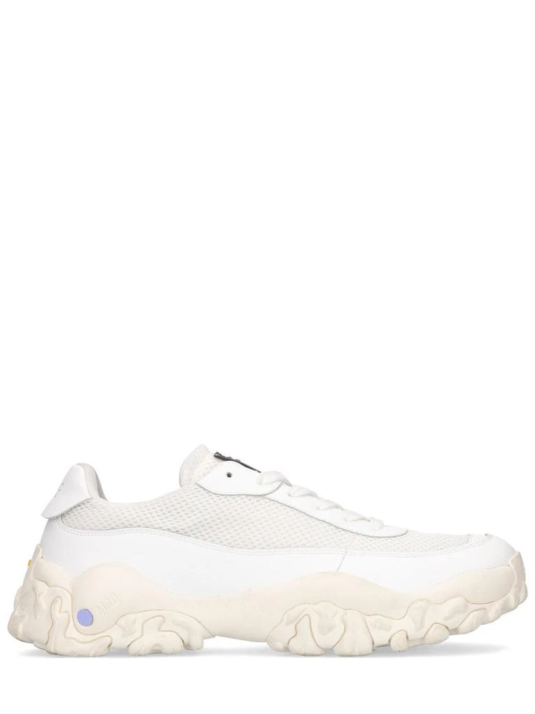 商品Alexander McQueen|Icon Zero Crimp Low Top Sneakers,价格¥1937,第1张图片