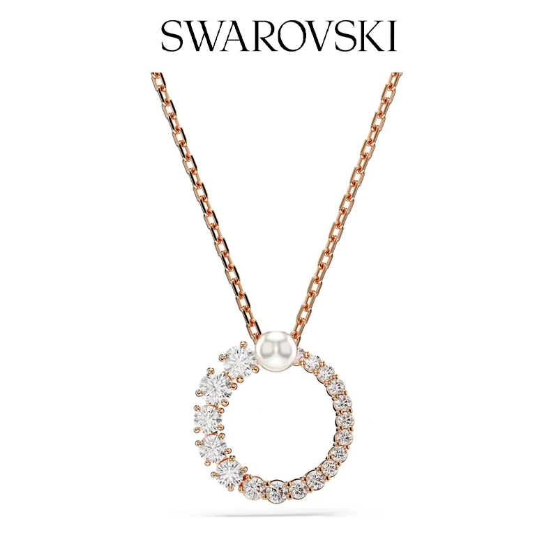 商品Swarovski|施华洛世奇（SWAROVSKI）MATRIX 仿珍珠女士项链女 5692265,价格¥746,第1张图片