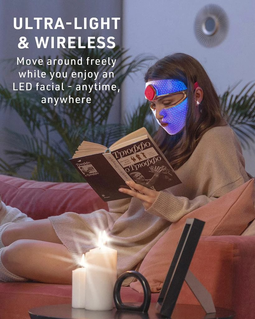 FAQ 201 Ultra-Lightweight Silicone RGB LED Face Mask 商品